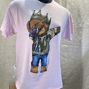 Launder Bear with Crown Bailey Apparel Size Large T-Shirt New Hipster